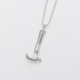 Sterling Silver Hammer Pendant